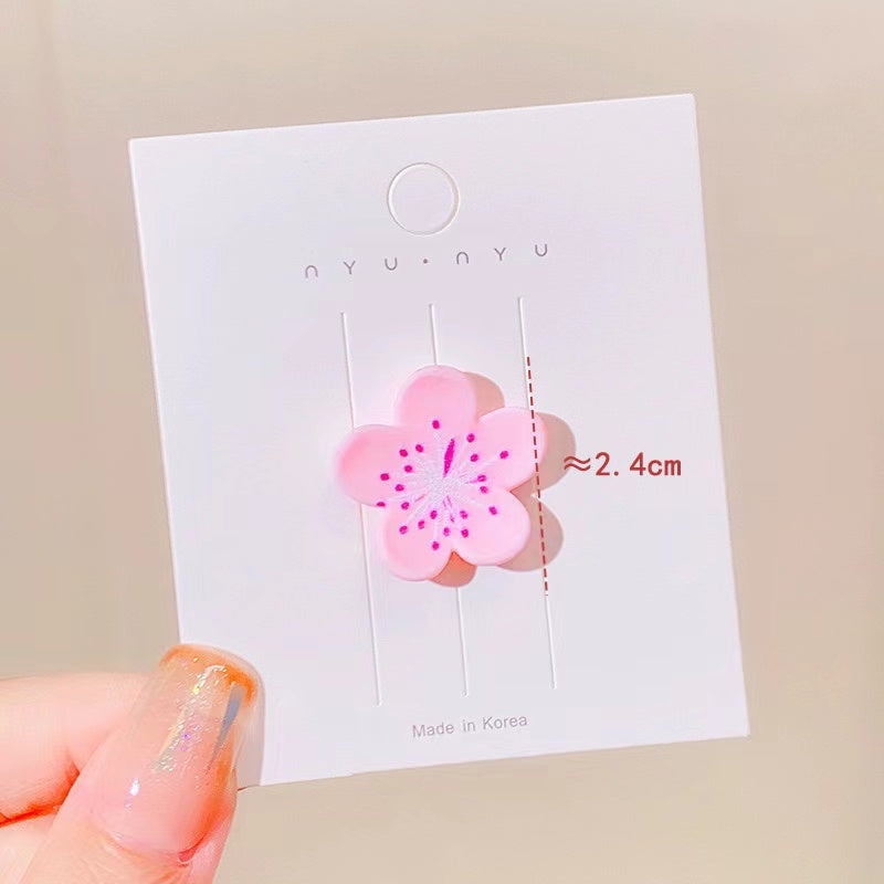 #F005 Peach Blossom Resin Components