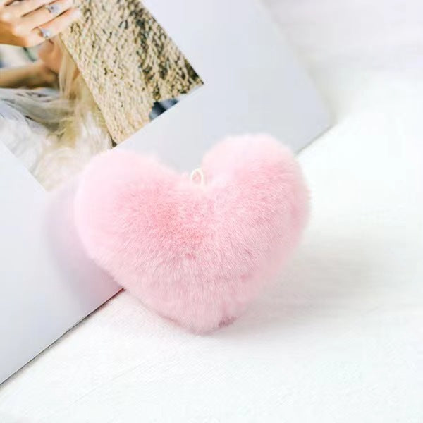 Heart pompom