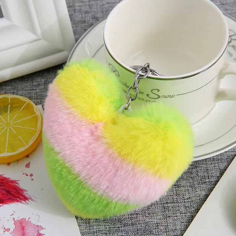 Heart pompom
