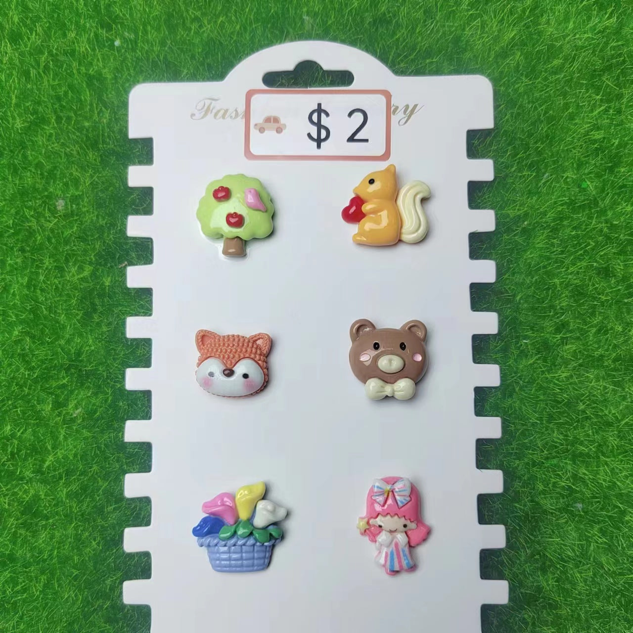 #A009 Squirrel Fox Bear Set