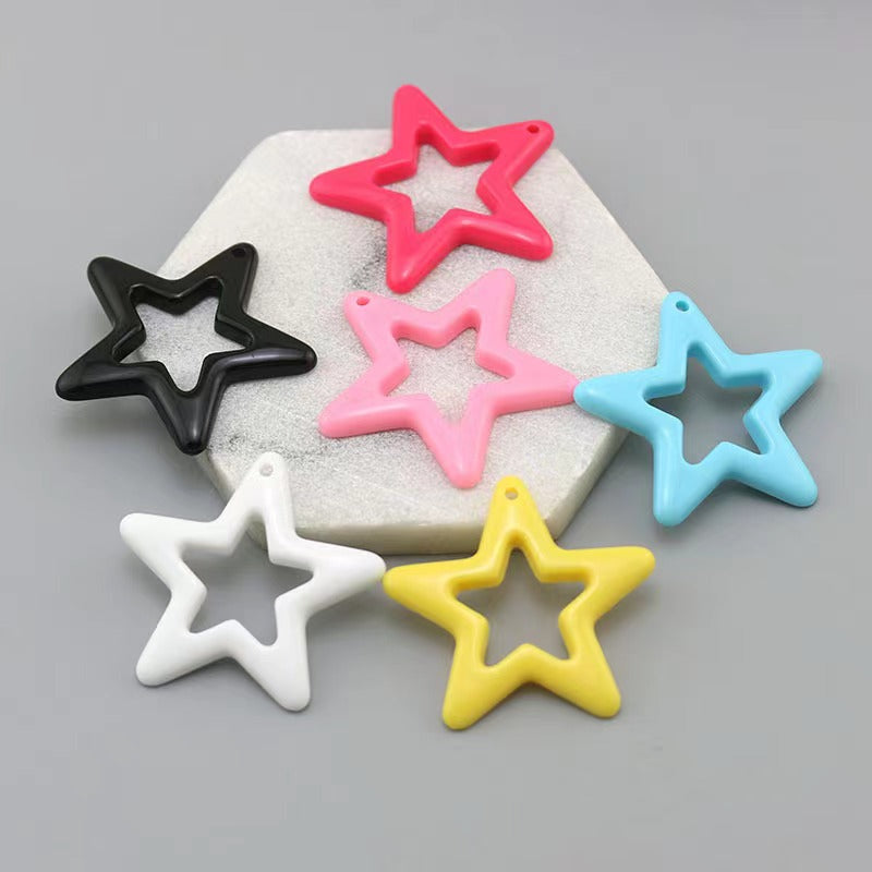 Big Colorful Star Pendent