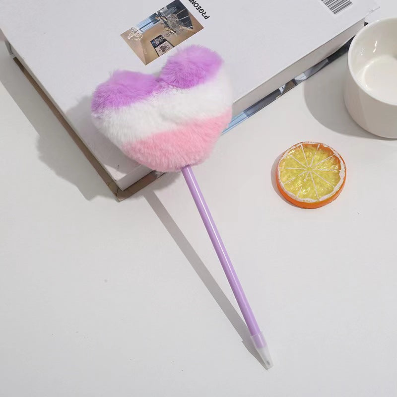 Heart pompom