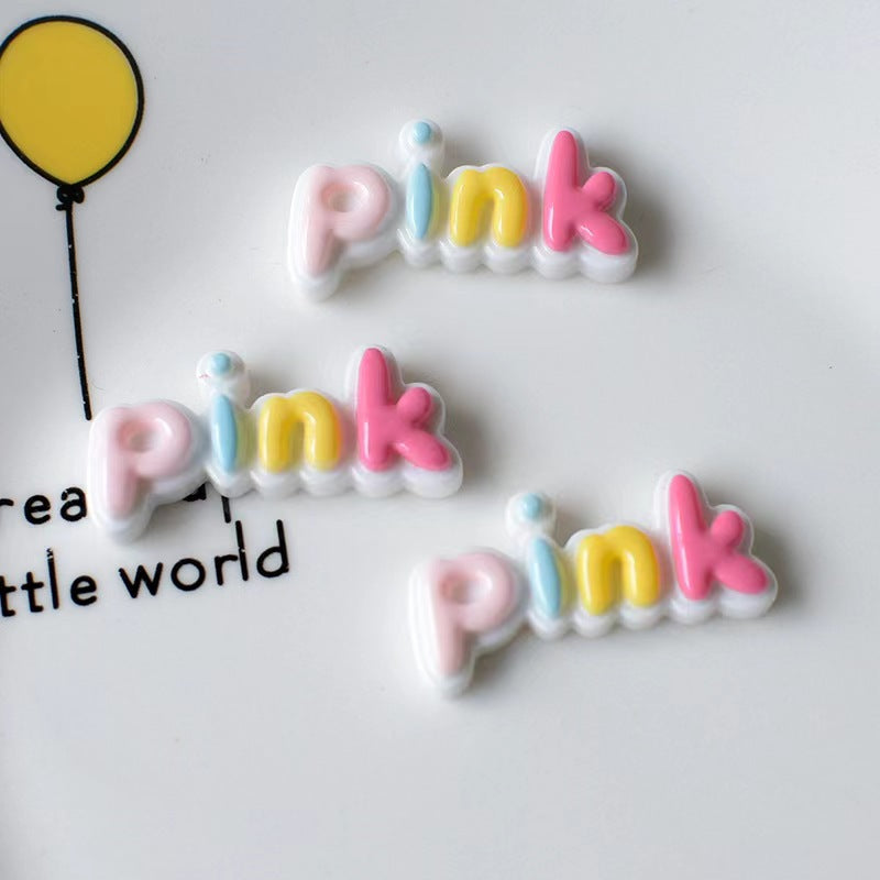 "pink"