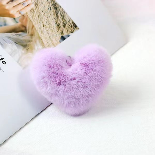 Heart pompom