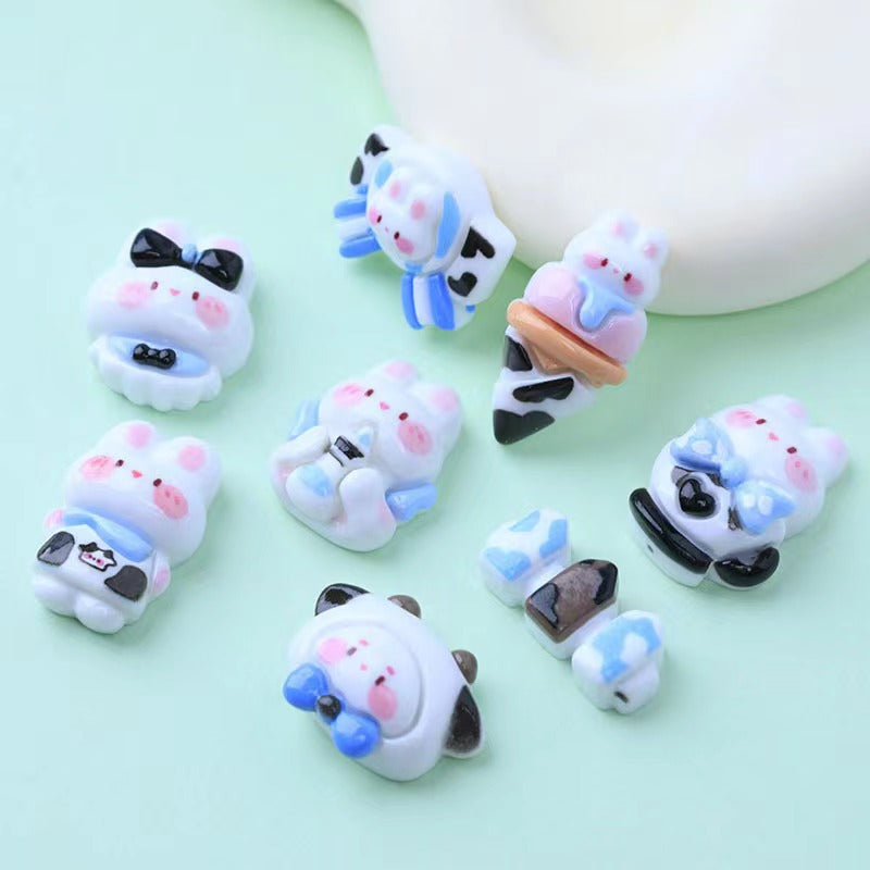 #A008 Bunny and Fence Set