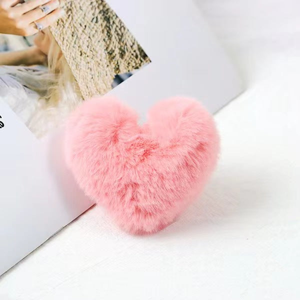Heart pompom