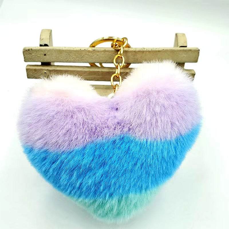 Heart pompom