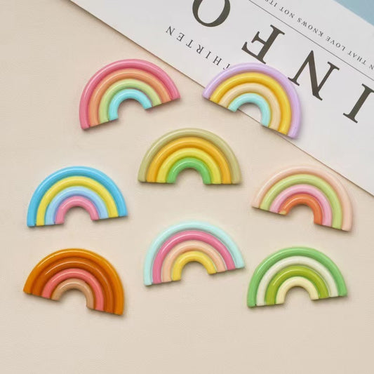 #B18 Small Size Rainbow Color Rainbow-shaped Board Multiple Colors Mix