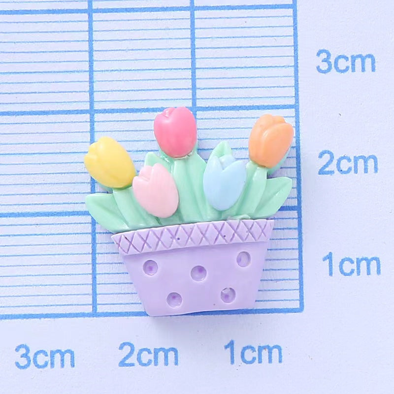 #F010 Tulip Basket