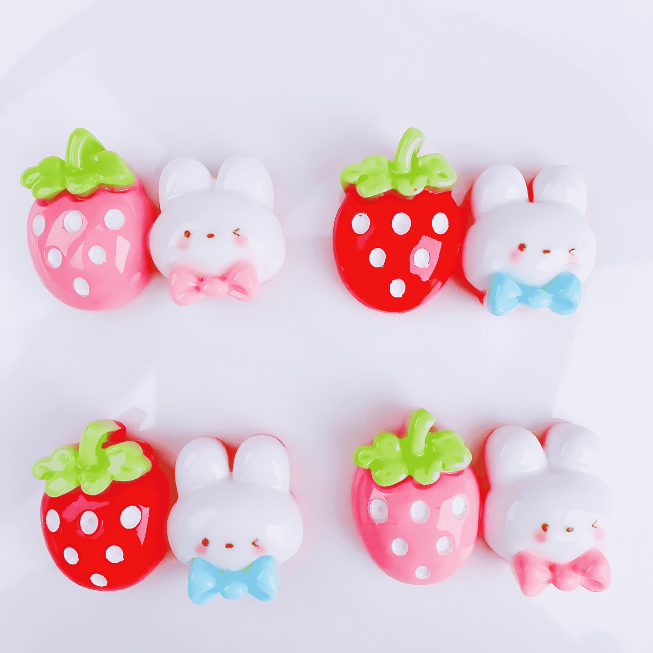 AN109 Strawberry Bunny Set