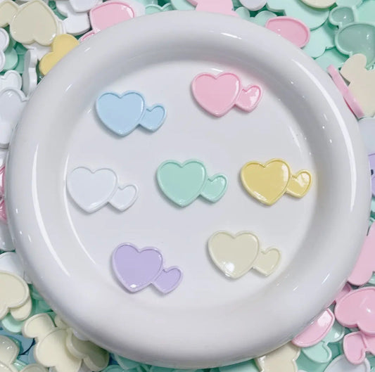 Small Size Heart Shaped Base Tray for Hairclip