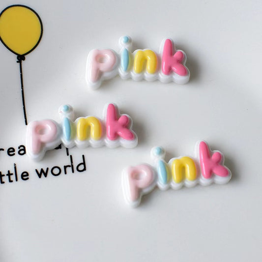 "pink"