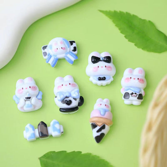 #A008 Bunny and Fence Set